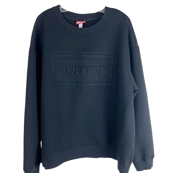 HUNTER for Target Black Crewneck Sweatshirt Size XXL - Picture 2 of 7